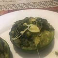 El cooksnap de Florencia Dutra cuando hizo Zapallitos rellenos de espinaca.