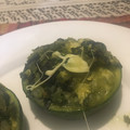 El cooksnap de Florencia Dutra cuando hizo Zapallitos rellenos de espinaca.