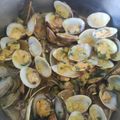 El cooksnap de Begoña cuando hizo Almejas a la marinera.