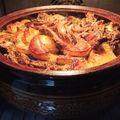 Cooksnap από Κωνσταντίνα Καμαρίδου στη συνταγή Αρνάκι στη γάστρα με πατάτες