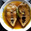 Baby Bhattacharya's cooksnap of when they made কালোজিরা দিয়ে ইলিশের ঝোল (kalo jeere diye illish maacher jhol recipe in Bengali).