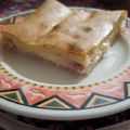 El cooksnap de Teresa Santacruz cuando hizo Torta de fiambre licuada.