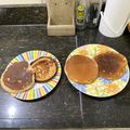 El cooksnap de Obi Sallustro cuando hizo Waffles (sin wafflera).