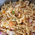 Heenaa का कुकस्नैप जब उन्होंने भेल पूड़ी (bhel puri recipe in Hindi) बनाया था।