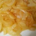 El cooksnap de Rakel Cortes cuando hizo Cebolla Caramelizada.