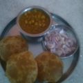 Neha Thakkar's cooksnap of when they made અમૃતસરી છોલે ભટુરે.