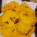 El cooksnap de mariana cuando hizo Arepas Venezolanas con harina de Polenta.