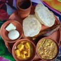 সুতপা দত্ত's cooksnap of when they made লুচি আলুর তরকারি(luchi alur tarkari recipe in bengali).