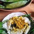 Cooksnap dari Ninik Kitchen untuk resep Nasi Bakar Teri Tongkol Kemangi Pete