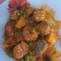El cooksnap de Martita Gato Buitrago cuando hizo Albóndigas a las cinco tazas.