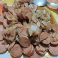 El cooksnap de Luis Nuñez cuando hizo Champiñones con tocino, cebolla, salchicha y ajo.