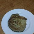 El cooksnap de Nora Elizabeth Borget cuando hizo Panqueques de Banana.