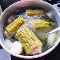 รูป Cooksnap ของ Pui Bali เมื่อเขาทำ ต้มมะระยัดไส้หมูสับวุ้นเส้น