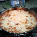 El cooksnap de fernanda8 cuando hizo Chilaquiles Rojos con quesos.