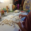 El cooksnap de Amalia Paredes cuando hizo Ñoquis de papa.