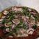 El cooksnap de Elisabeth Hidalgo cuando hizo Pizza con base de brócoli.