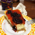 El cooksnap de José cuando hizo Cheesecake (con horno).