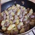 il monika erodico quando ha preparato Patate con Salsiccia e Funghi Champignon