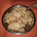 Pinki Tayal 's cooksnap of when they made Suji halwa.