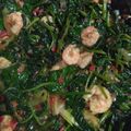 Cooksnap dari Nunung Nurohmah untuk resep Tumis Kangkung-Udang Terasi Pedas