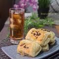 Cooksnap dari Dapur Olive untuk resep Bolen pisang, coklat, keju dengan puff pastry instan