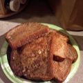 elandt's cooksnap of when they made French Toast for vegans!!!!!.