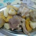 El cooksnap de Carolina Haimovich cuando hizo Puchero Criollo.