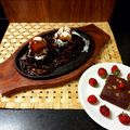 Sneha Patel's cooksnap of when they made હોટ સીઝલિંગ વોલનટ બ્રાઉની વિથ આઈસ્ક્રીમ.
