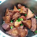 麗麗 的 滷爌肉+油豆腐 cooksnap