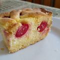 Győre Henriette Cooksnap-ja, amikor elkészítette a(z) Túrós-meggyes rácsos receptet.