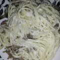 صورة من سوزان شوقي 💖💟، شاركها بعد تجربة وصفة اسباغيتي بالمشروم (الفطر) والسبانخ