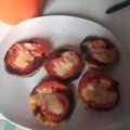 El cooksnap de Geovana cuando hizo Milanesas de calabacín.