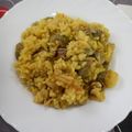 El cooksnap de inmatoboso cuando hizo Arroz meloso con calamares y alcachofas.