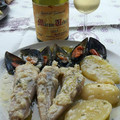 El cooksnap de Maria Amparo Aranda cuando hizo Rape con mejillones.