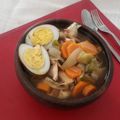 El cooksnap de Mauricio Molina cuando hizo Ramen de pollo.