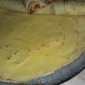 El cooksnap de angeles cuando hizo Masa de panqueques 😁.