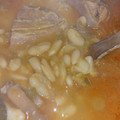 El cooksnap de Esperanza Garcia cuando hizo Alubias blancas con manitas, sabor Cookpad, en olla express.