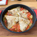 El cooksnap de Soraya F. cuando hizo Raya con verduras al horno.