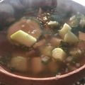 El cooksnap de Lena T cuando hizo Caldo de pollo con verduras 🍲😻.