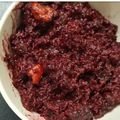 saumya's cooksnap of when they made Beetroot halwa.