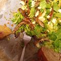 Cooksnap από Strata Al. στη συνταγή Ρεβύθια σαλάτα με μανιτάρια πλευρώτους
