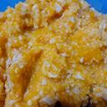El cooksnap de Anna Bella alias Moni Argento cuando hizo 💜Puré de calabaza y coliflor ✨.