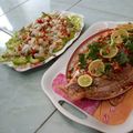 รูป Cooksnap ของ Miw Jakkapan เมื่อเขาทำ ปลาทับทิมนึ่งมะนาว