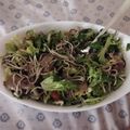 El cooksnap de Chh cuando hizo Ensalada templada de gulas y setas.
