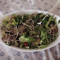El cooksnap de Chh cuando hizo Ensalada templada de gulas y setas.