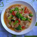 Cooksnap dari Kiena untuk resep Brokoli Bakso Saus Tiram
