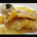 El cooksnap de andry.nikol cuando hizo Filete de pescado en salsa de mango.