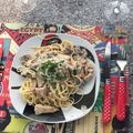 El cooksnap de Patricio Roco Valenzuela cuando hizo Fetucchini con Pollo a la crema.