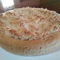 El cooksnap de Mailen Albarracin cuando hizo Tarta de coco y dulce de leche.