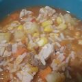 El cooksnap de mara cuando hizo Carbonada de Lentejas y arroz🥣.